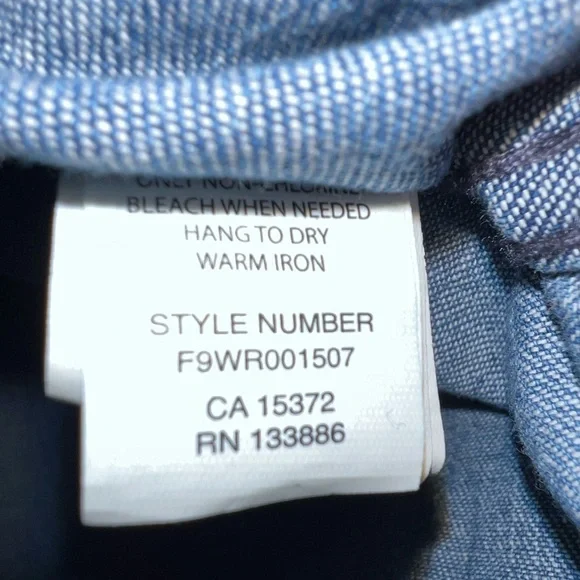 Joe Fresh Denim Dress with Pockets and Belt - Picture 6 of 9